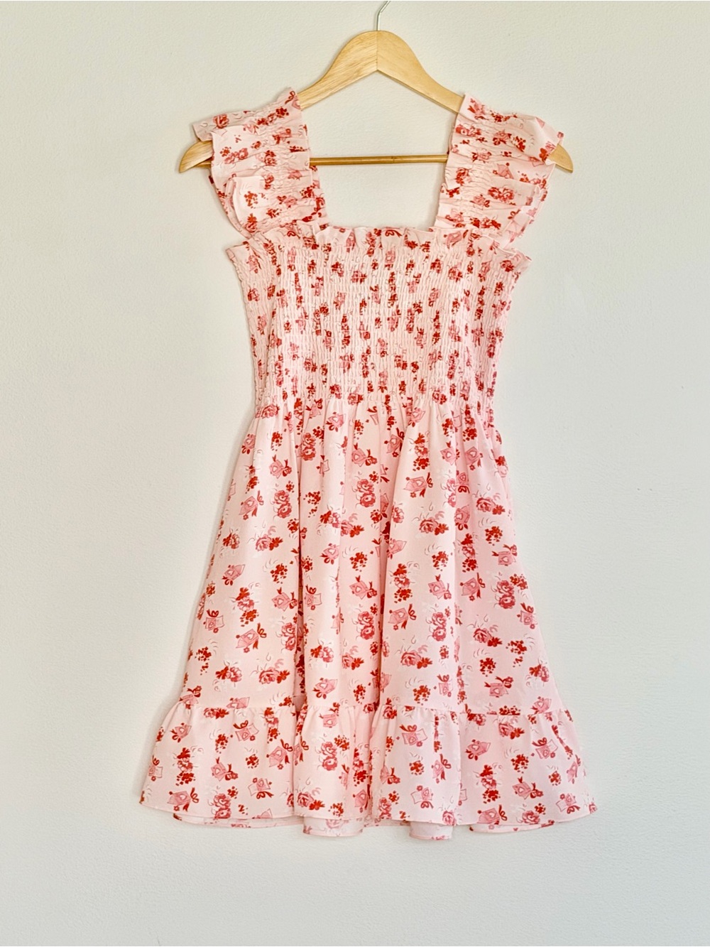 Hill House Home Elizabeth Nap Dress Love Letters Pink S